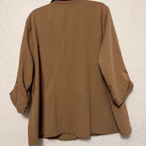 Torrid City Twill Classic Fit Blazer EUC Size 3 - Picture 6 of 10